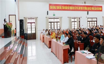 Tăng cường công tác tuyên truyền, phổ biến pháp luật về tín ngưỡng, tôn giáo tại tỉnh Vĩnh Long