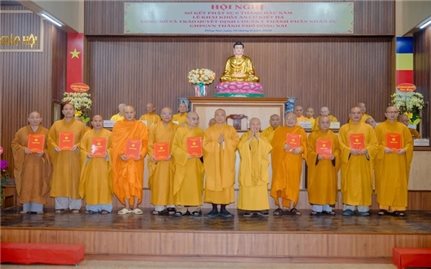 Trao Quyết định chuẩn y nhân sự Ban Trị sự Giáo hội Phật giáo Việt Nam thành phố Đồng Nai, nhiệm kỳ I (2026-2031)