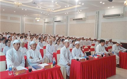An Giang: Bồi dưỡng kiến thức pháp luật và kỹ năng hành chính cho chức sắc, chức việc, tín đồ đạo Cao Đài