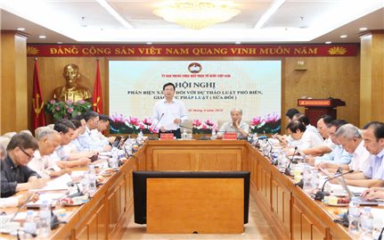 Sửa đổi Luật Phổ biến, giáo dục pháp luật: Chuyển từ tuyên truyền sang kiến tạo tiếp cận pháp luật