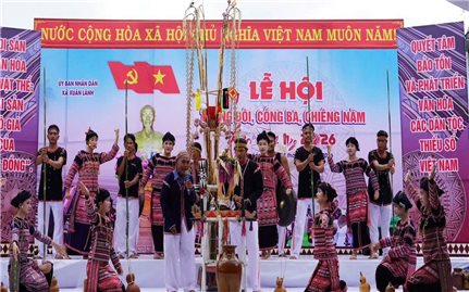 Trống đôi, cồng ba, chiêng năm - Niềm tự hào của buôn Xí Thoại