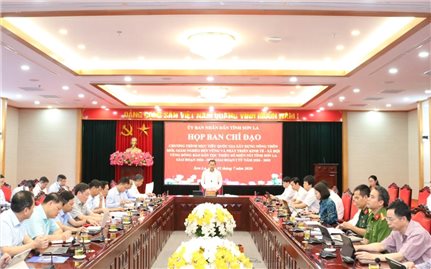 Sơn La: Thực hiện Chương trình MTQG là nhiệm vụ chính trị trọng tâm, cấp bách