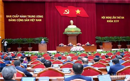 Khai mạc Hội nghị lần thứ 3 Ban Chấp hành Trung ương Đảng khóa XIV