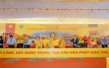 Khởi công xây dựng Trung tâm Văn hóa Phật giáo Thủ đô tại xã Bát Tràng