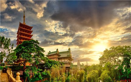 Chùa Minh Thành - Quần thể kiến trúc độc đáo giữa phố núi Pleiku