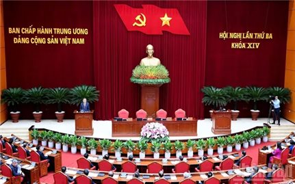 Bế mạc Hội nghị lần thứ ba, Ban Chấp hành Trung ương Đảng khóa XIV