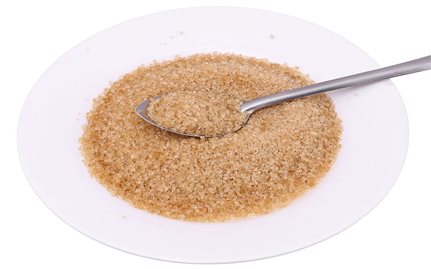 The sweetness of An Khe sugar granules