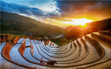 Với người Dao đỏ, ruộng bậc thang không chỉ là nơi sản xuất