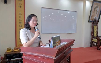 Hà Nội: Trang bị kiến thức pháp luật về tín ngưỡng, tôn giáo cho tăng, ni Trường hạ chùa Vạn Phúc