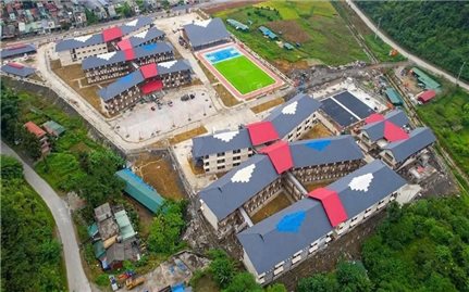 Lào Cai: Khánh thành 4 trường nội trú vùng biên trong ngày khai giảng năm học mới