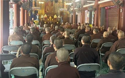 Hà Nội: Phổ biến pháp luật về tín ngưỡng, tôn giáo cho chức sắc, chức việc, tín đồ Phật giáo