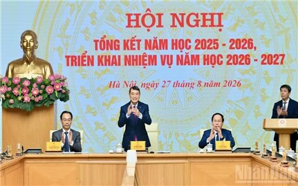 Thủ tướng Chính phủ Lê Minh Hưng chủ trì Hội nghị tổng kết năm học 2025-2026, triển khai nhiệm vụ năm học 2026-2027