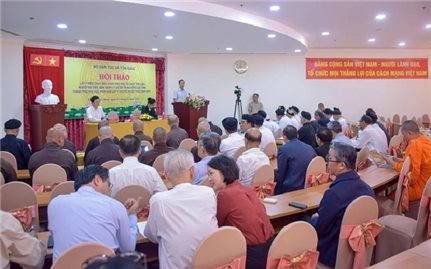 Hội thảo lấy ý kiến góp ý vào hồ sơ dự thảo Nghị định thi hành Luật Tín ngưỡng tôn giáo