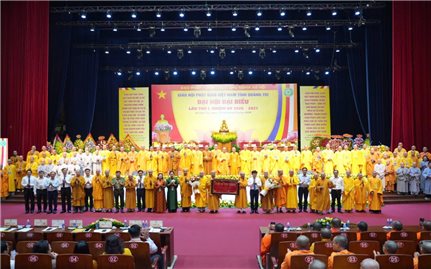 Đại hội đại biểu Phật giáo Phật giáo tỉnh Quảng Trị lần thứ I, nhiệm kỳ 2026-2031 thành công tốt đẹp