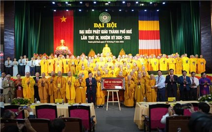 Đại hội đại biểu Phật giáo thành phố Huế lần thứ IX, nhiệm kỳ 2026-2031
