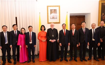 Việt Nam - Tòa thánh Vatican: Cùng vun đắp đối thoại, tăng cường đồng hành
