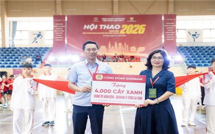 Công đoàn Agribank gieo mầm xanh, vun đắp sức mạnh đoàn kết
