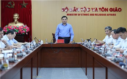 Đảng ủy Bộ Dân tộc Tôn giáo tổ chức Hội nghị Ban chấp hành Đảng bộ lần thứ V, quý III năm 2026