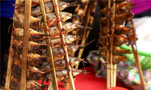 Ăn Tết Cá cùng người Tày ở Mậu Duệ