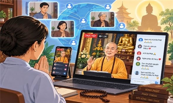 Tác động của tôn giáo trên không gian mạng đến tâm lý giới trẻ