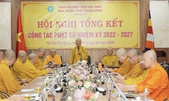 Ban Hoằng pháp Trung ương Giáo hội Phật giáo Việt Nam tổng kết nhiệm kỳ IX (2022-2026)
