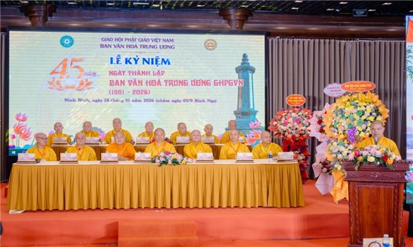 Lễ kỷ niệm 45 năm thành lập Ban Văn hóa Trung ương Giáo hội Phật giáo Việt Nam