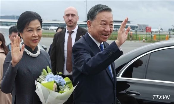 Tổng Bí thư, Chủ tịch nước Tô Lâm và Phu nhân bắt đầu thăm chính thức Liên minh châu Âu và Vương quốc Bỉ