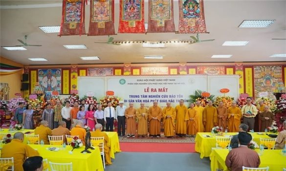 Ra mắt Trung tâm Nghiên cứu và Bảo tồn Di sản Văn hóa Phật giáo Bắc truyền