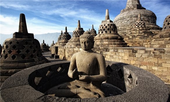 Đền Borobudur - Biểu tượng văn hóa tâm linh của Indonesia