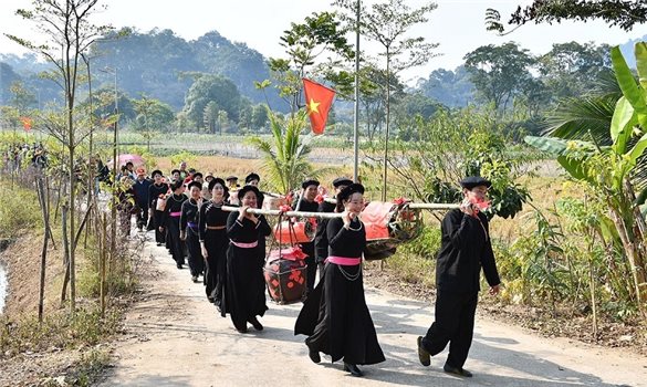 Nét độc đáo trong lễ cưới của người Tày