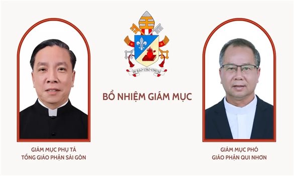 Giáo hoàng Leo XIV bổ nhiệm 2 vị tân Giám mục tại Việt Nam
