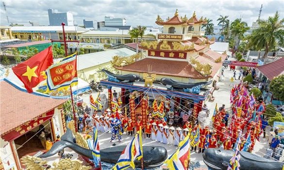 Lễ hội Nghinh Ông ở miền cực Nam Tổ quốc