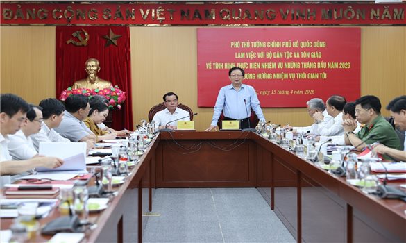 Phó Thủ tướng Chính phủ Hồ Quốc Dũng: Cần phải xác định rõ nguyên nhân nghèo của đồng bào dân tộc thiểu số để tìm ra giải pháp khắc phục hiệu quả