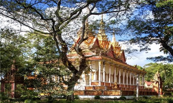 Prasat Kong - Ngôi chùa cổ của đồng bào Khmer