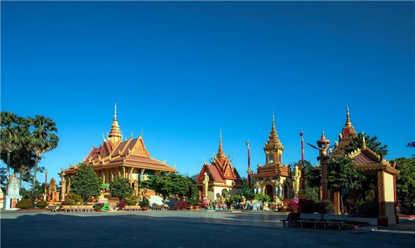 Chùa Khmer - Một công trình kiến trúc mang đa tầng ý nghĩa
