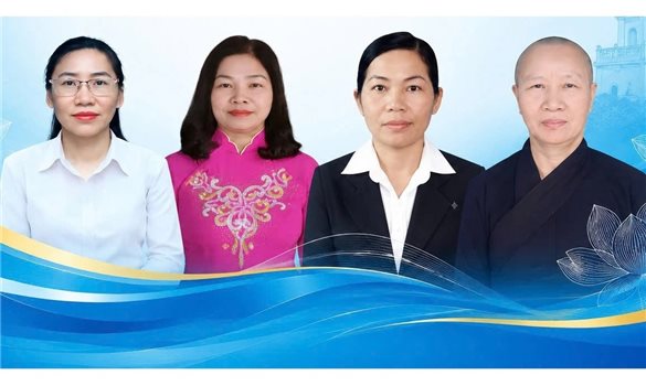 4 phụ nữ dân tộc thiểu số, tôn giáo tiêu biểu tham gia Ban Chấp hành Trung ương Hội Liên hiệp Phụ nữ Việt Nam Khóa XIV