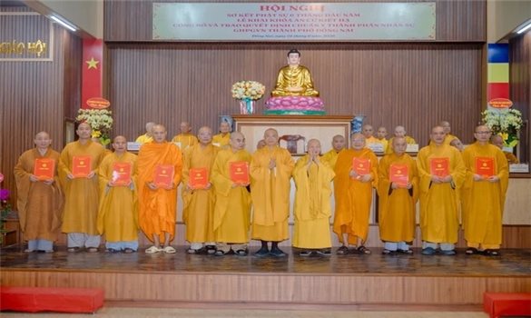 Trao Quyết định chuẩn y nhân sự Ban Trị sự Giáo hội Phật giáo Việt Nam thành phố Đồng Nai, nhiệm kỳ I (2026-2031)