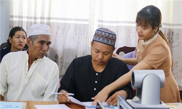 Đưa kiến thức pháp luật đến với đồng bào Chăm An Giang