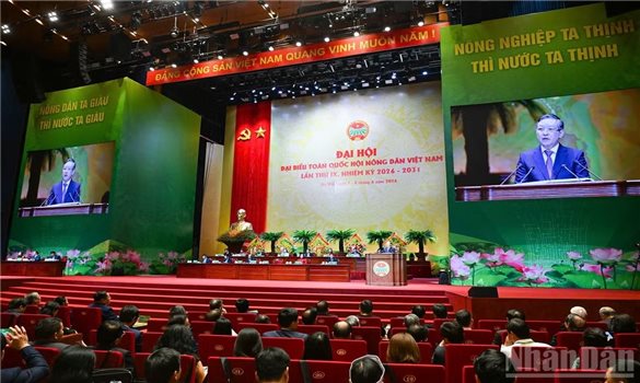 Khai mạc trọng thể Đại hội đại biểu toàn quốc Hội Nông dân Việt Nam lần thứ IX