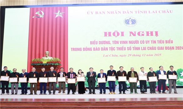 Lai Châu: Chuẩn bị tổ chức Chương trình “Điểm tựa của bản làng” năm 2026
