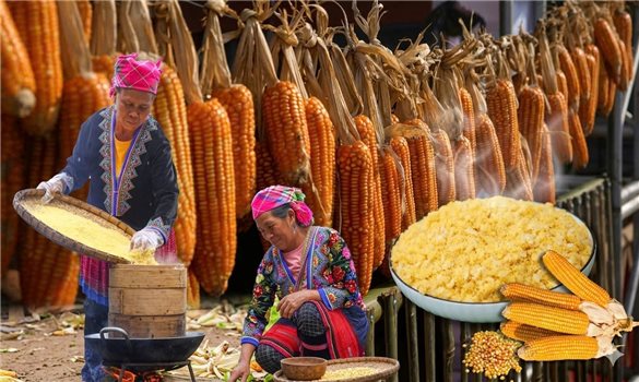 Khi những món ăn từ ngô viết lên câu chuyện ẩm thực của người Mông