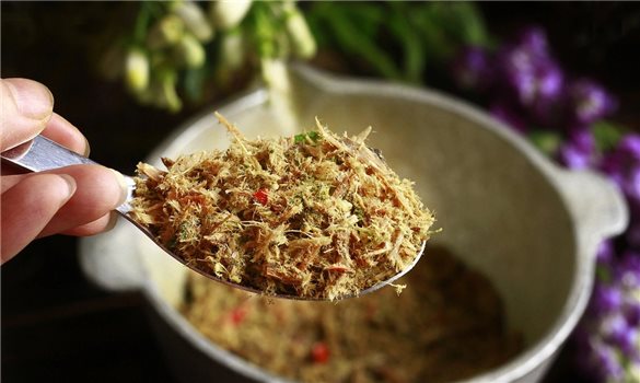 Cá khô giã muối ớt - Sự hòa quyện giữa biển và rừng