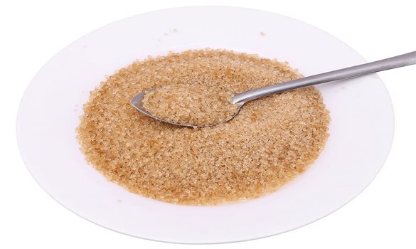 The sweetness of An Khe sugar granules