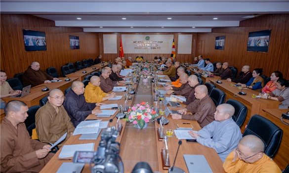 Hội nghị trực tuyến triển khai đề án tổ chức Đại hội đại biểu Phật giáo toàn quốc lần thứ X của Giáo hội Phật giáo Việt Nam