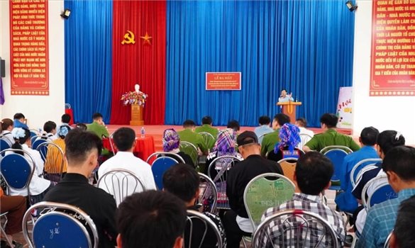 Mô hình “Điểm nhóm sinh hoạt tôn giáo nói không với ma túy” ở Mường Hum