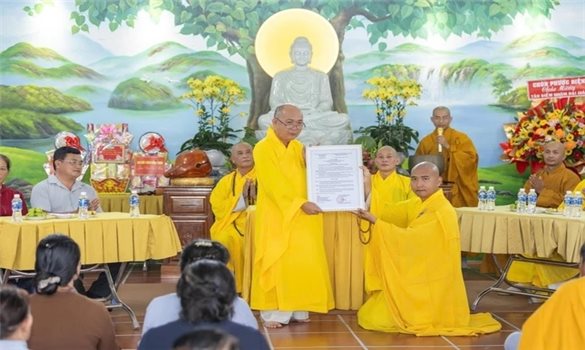 Lễ Công bố Quyết định thành lập Điểm nhóm sinh hoạt tôn giáo tập trung Đại Giác, tỉnh Lâm Đồng