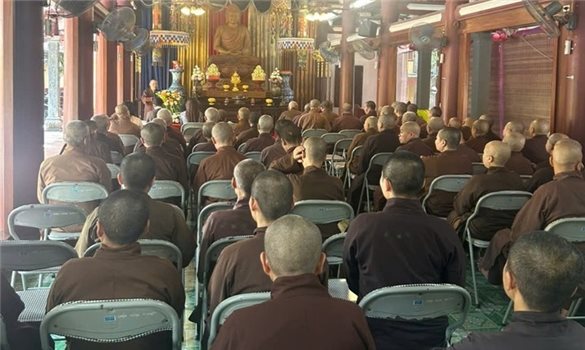 Hà Nội: Phổ biến pháp luật về tín ngưỡng, tôn giáo cho chức sắc, chức việc, tín đồ Phật giáo