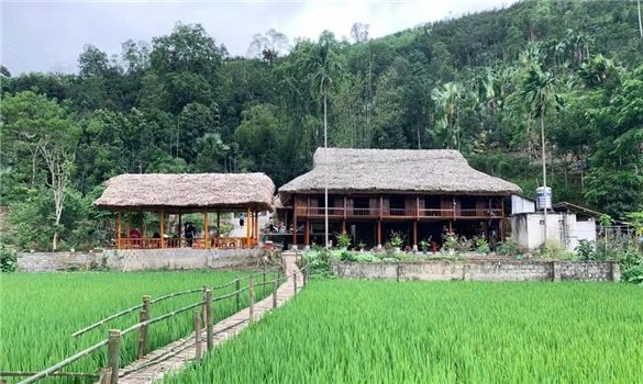 Nhà sàn - Một không gian văn hóa đặc biệt của người Tày Nghĩa Đô