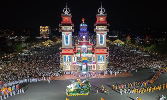 Đại lễ Hội Yến Diêu Trì Cung tại Tòa thánh Cao Đài Tây Ninh