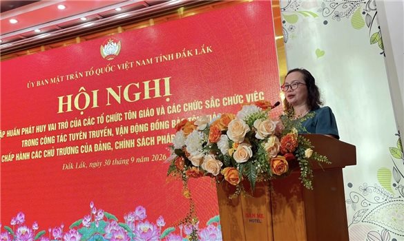 Đắk Lắk: Phát huy vai trò chức sắc, chức việc tôn giáo trong bảo vệ môi trường